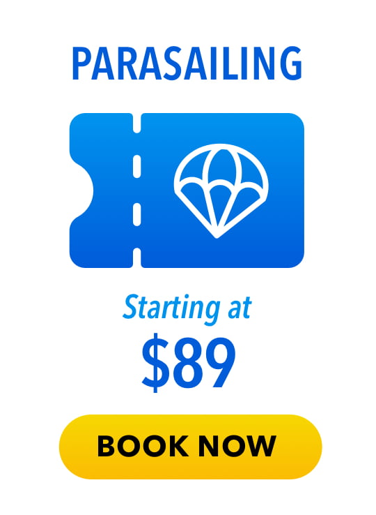 Parasailing starts at $89 per person